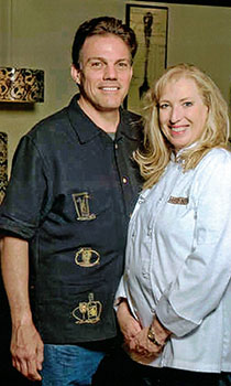 Janet and Brad Parr, owners